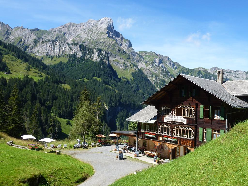 Hotel Waldrand Kiental Exterior foto